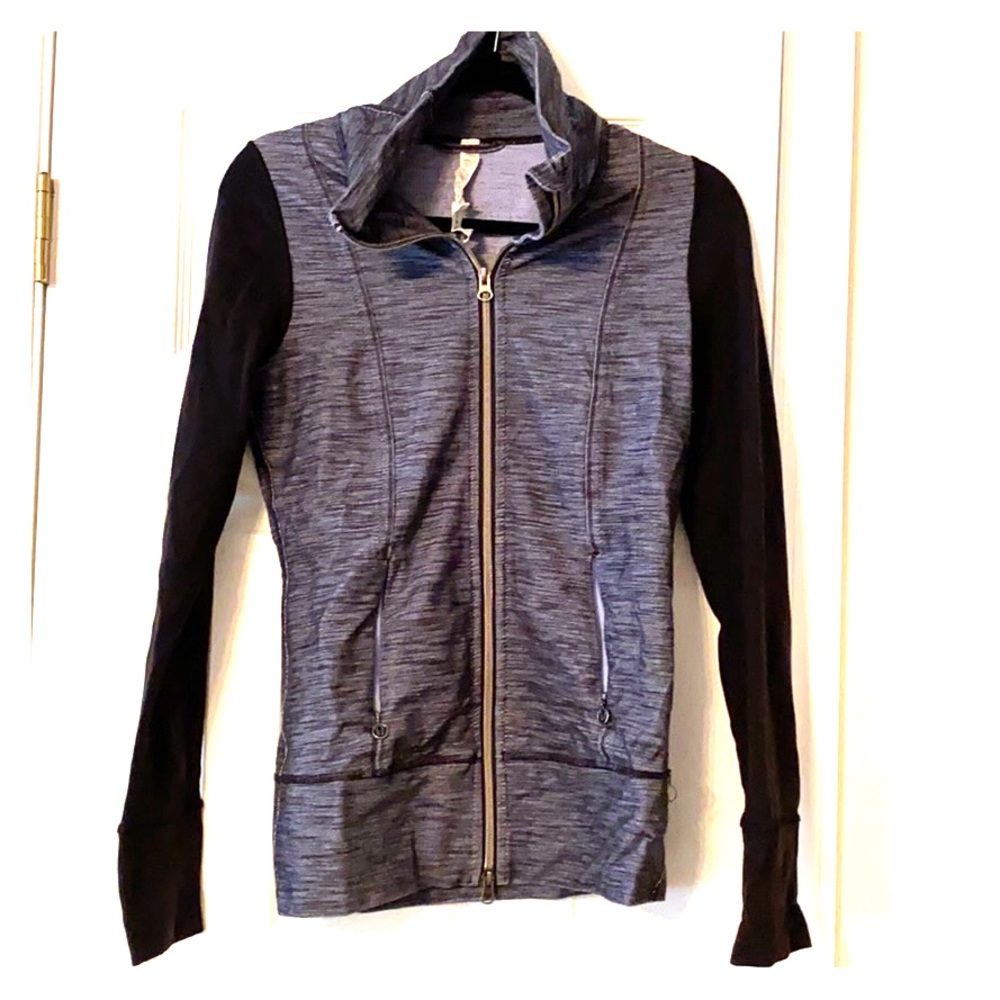 Lululemon zip up with mock neck